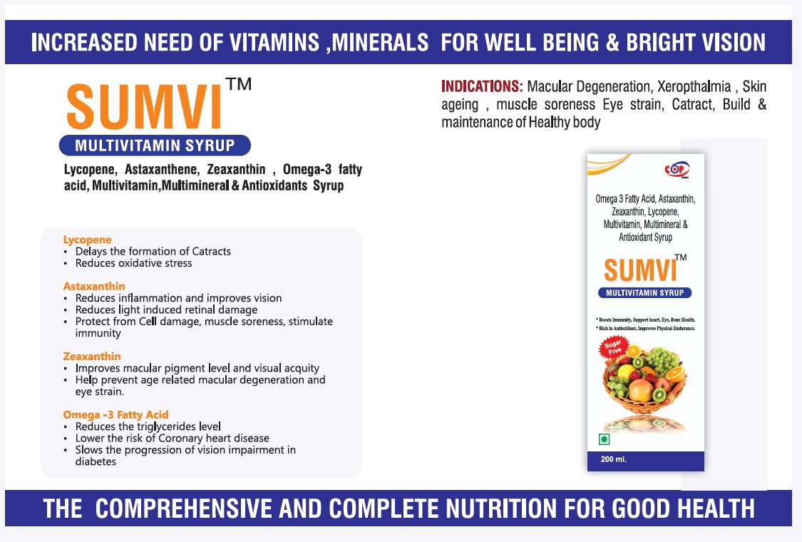SUMVI multivitamin syrup